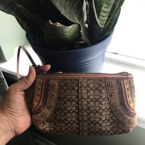 Authentic Coach Wristlet!